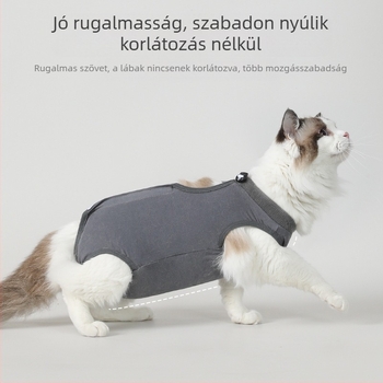 Határokon átnyúló modális, nagy rugalmasságú sterilizáló ruházat kisállatoknak, speciális ruházat az orvosi ellátás utáni felépüléshez, macska- és kutyaruházat, kisállat-kellékek