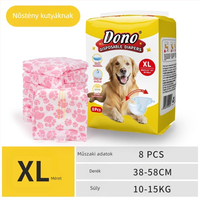 DONO NAPLÓJA kutyapelenkák kan kutya szuka fiziológiai nadrág kisállat pelenkák a kisállat növekedési naplójában