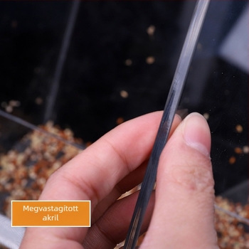 Spot akril madáretető papagájketrec automata etető madárszórásgátló doboz kisállat automata etető