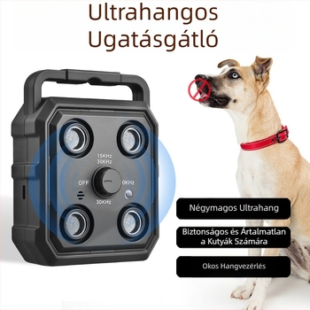 Határokon átnyúló új ultrahangos ugatásgátló kutyakiképző, automatikus hangvezérlésű, ugatásgátló kisállat-kiképző kellékek az Amazonon