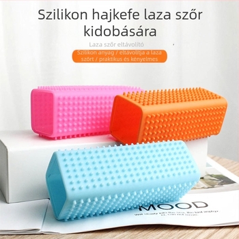 Hartley szőrtelenítő szilikon kefe macskaszőr tisztító macskaszőr fésű kutyafésű kisállat tisztítás ragadós szőr eltávolító