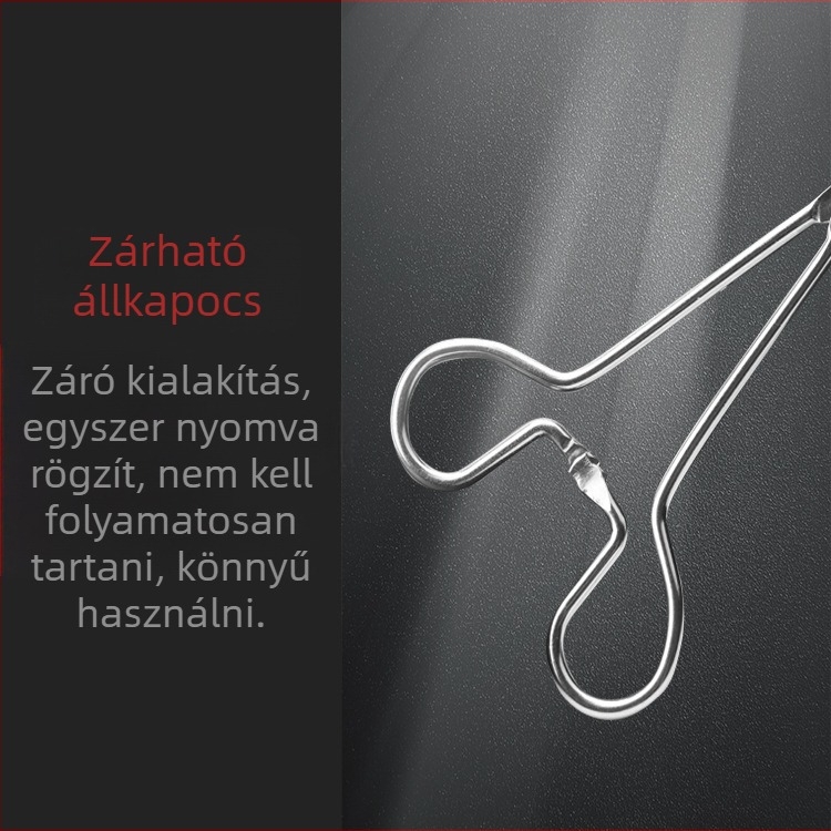 Rozsdamentes acél fülszőrtelenítő fogó kutya fülszőrtelenítő mackó fogó kisállat kutya fültisztító kellékek