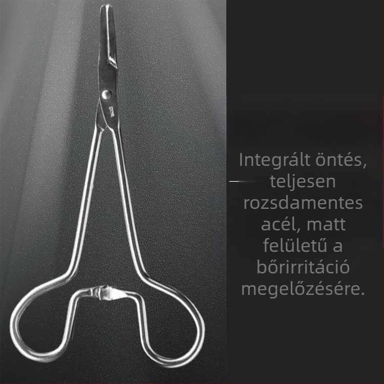 Rozsdamentes acél fülszőrtelenítő fogó kutya fülszőrtelenítő mackó fogó kisállat kutya fültisztító kellékek