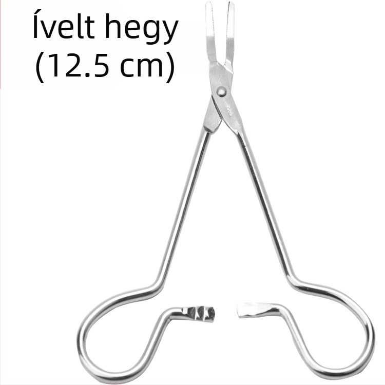 Rozsdamentes acél fülszőrtelenítő fogó kutya fülszőrtelenítő mackó fogó kisállat kutya fültisztító kellékek