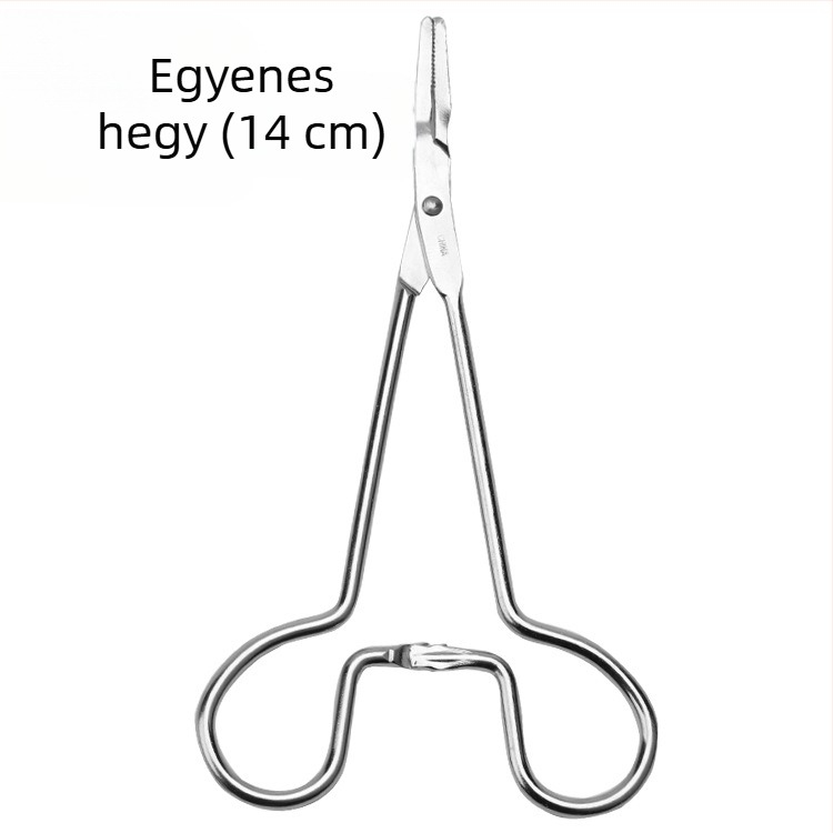 Rozsdamentes acél fülszőrtelenítő fogó kutya fülszőrtelenítő mackó fogó kisállat kutya fültisztító kellékek