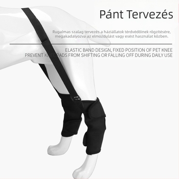 Amazon új kisállat térdízületi törésrögzítő fedél sérült kutyáknak, utazási segédeszköz lábvédővel, nyalásgátló lábvédővel