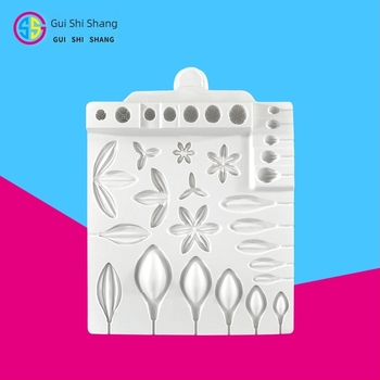 Új szirom szilikon forma húsos növény torta dekoráció flip cukor forma csokoládé forma diy sütőeszközök