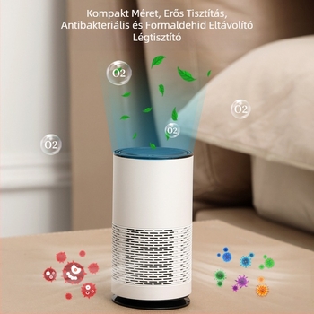 Új autós légtisztító USB formaldehid asztali levegő mini aromaterápiás dohányzó negatív iontisztító mellett