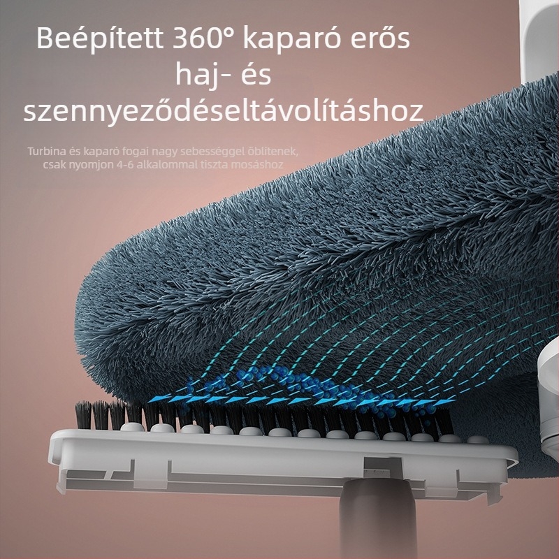 Kézzel mosható háztartási tiszta szennyeződés-elválasztó mop vödör lusta munkaerő-megtakarító Nagykereskedelmi automatikus kiszáradási mop műtárgy forgó mop