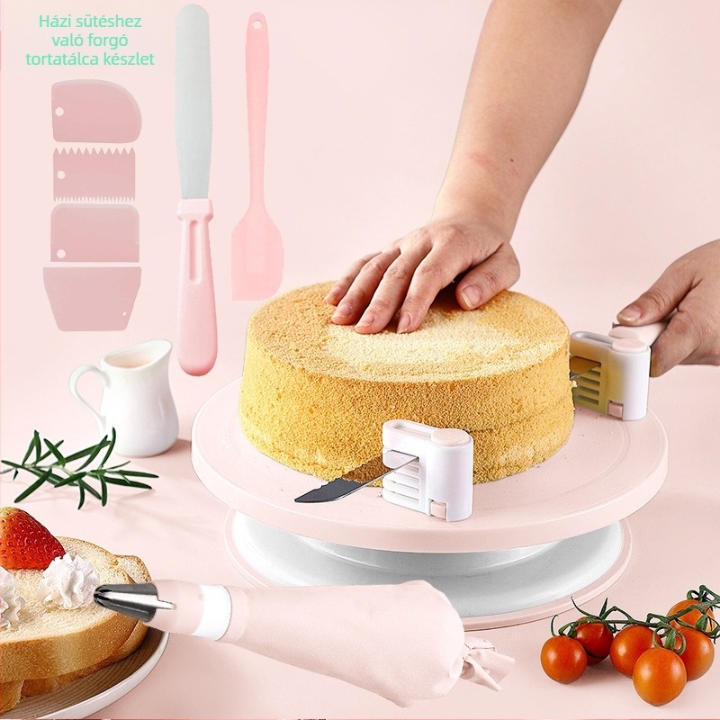 Csúszásmentes torta forgótányér forgóasztal díszítőasztal öltöny torta forgótányér torta barkácsolás sütőeszközök