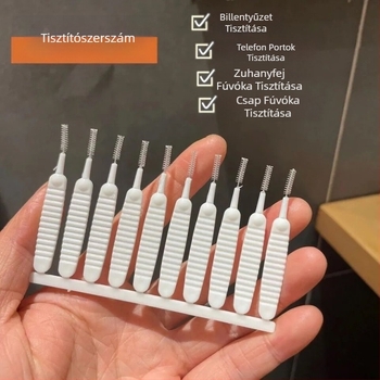 Zuhanytisztító kefe Multifunkcionális zuhanylyuk-rés Kis kefe Fürdőszobai zuhanyfej műtárgykészlet Háztartási Mini