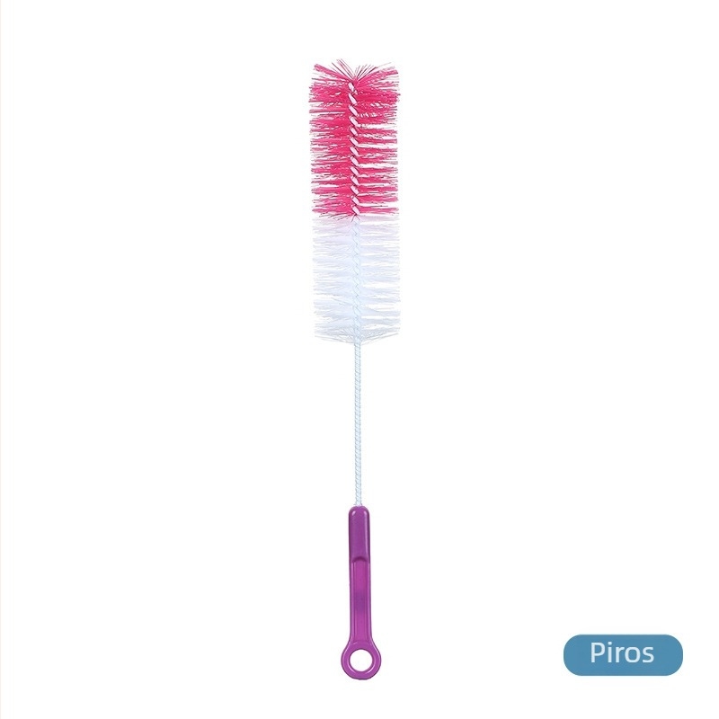 Nagykereskedelmi hosszú nyelű mosópohár kefe palackkefe termosz pohár szivacs kefe hosszú palack kefe hajlítható háztartási tisztítókészülék átlátszó