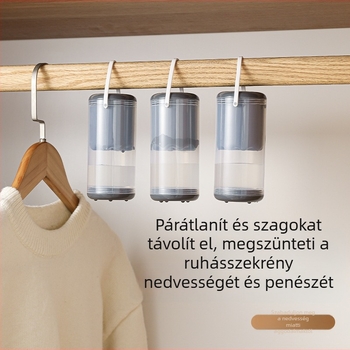 Fagylalt szekrény páramentesítő doboz függő esernyő páramentesítő doboz aromaterápiás tablettával nedvességálló penészálló kis szárítószer