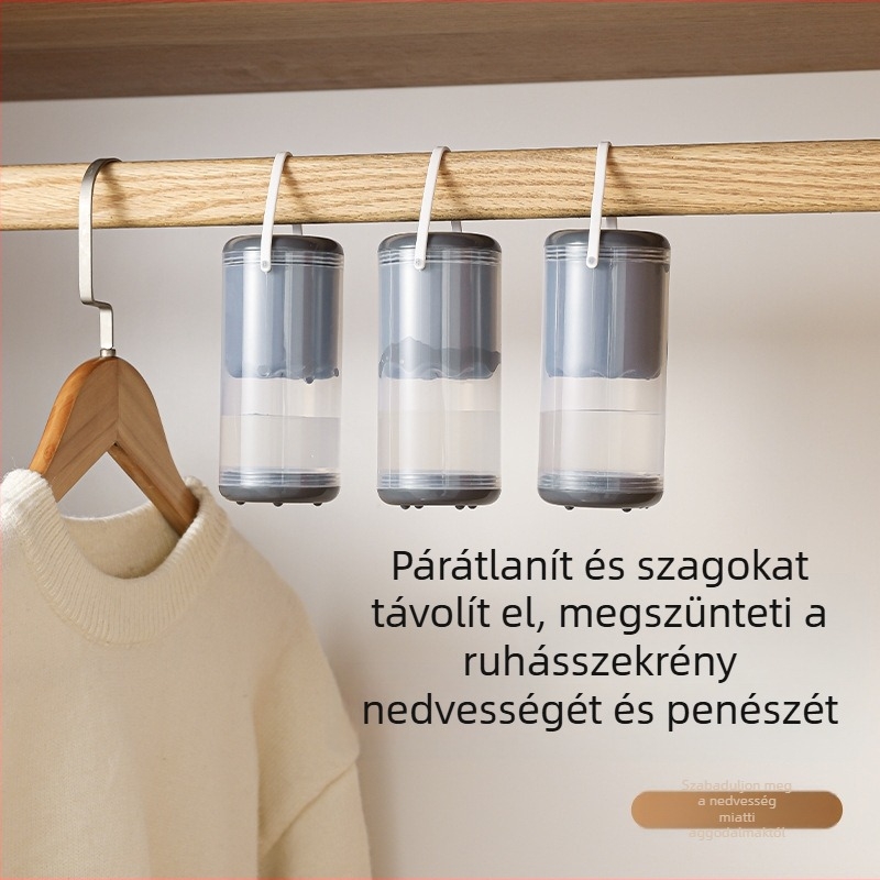 Fagylalt szekrény páramentesítő doboz függő esernyő páramentesítő doboz aromaterápiás tablettával nedvességálló penészálló kis szárítószer