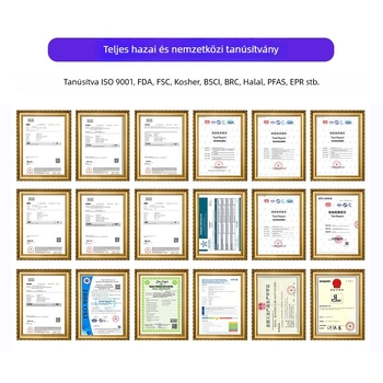 Négyzet alakú légkeveréses sütőpapír Speciális papír Háztartási olajfelszívó papírtálca Élelmiszeripari minőségű szilikonolaj papírtálca Négyzet alakú légkeveréses sütőpapír