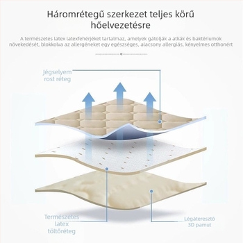 2025 Új Latex Hűtő Ágytakaró Vastagított Fa Ágy Puha Csomagolású Porálló, Mindent Megoldó, Semleges Ágy Hátlap