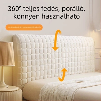 2025 Új Latex Hűtő Ágytakaró Vastagított Fa Ágy Puha Csomagolású Porálló, Mindent Megoldó, Semleges Ágy Hátlap