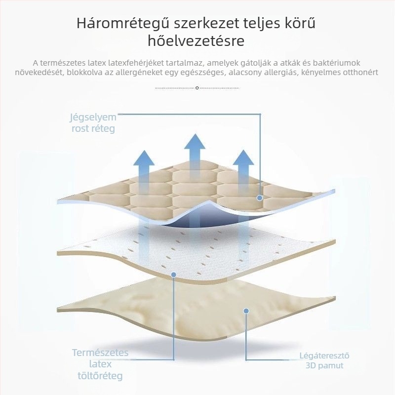 2025 Új Latex Hűtő Ágytakaró Vastagított Fa Ágy Puha Csomagolású Porálló, Mindent Megoldó, Semleges Ágy Hátlap