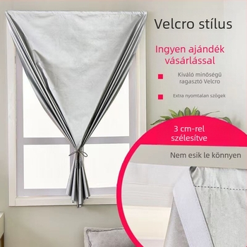 Teljes sötétítő függöny szövetből készült napernyő hálószoba erkély bérelhető szoba lyukasztás nélküli átlátszatlan kiürítés