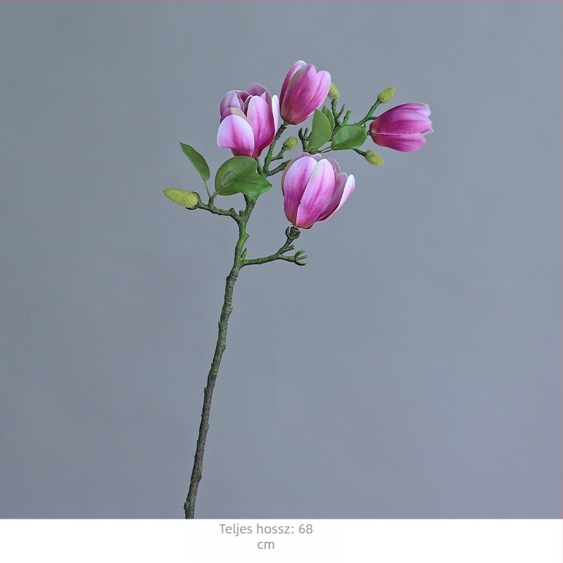 Nappali kínai virágdíszek virágkertészet művirág művirág hangulatú asztaldekoráció otthoni fény luxus magnólia