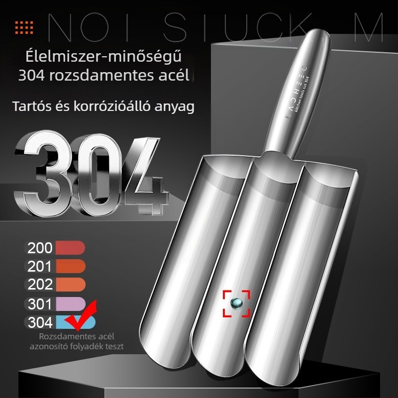 304 rozsdamentes acél háromszoros garnélarák-csúszásos húsgombóc készítő eszköz háztartási halgolyó egyetlen négyszeres húsgombóc sub forró edény tárgy