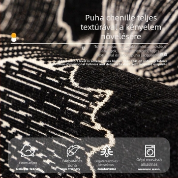 2025 új zsenília kanapépárna, négy évszakos univerzális csúszásgátló párna, modern, új kínai stílusú kanapéhuzat-kendő