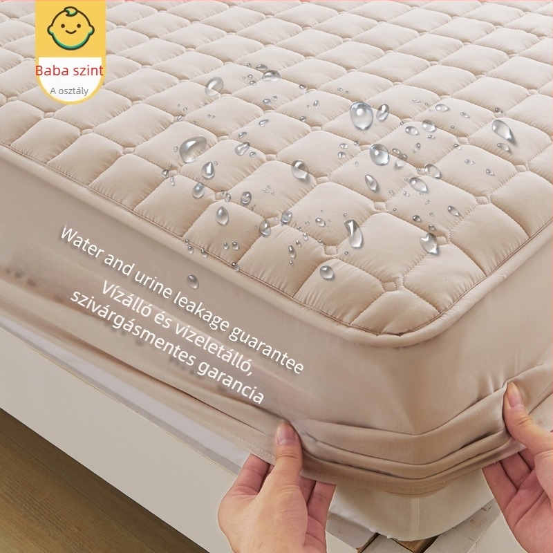 A osztályú vízálló lepedő, bőrbarát vizeletvédő matracvédő, lepedőhuzat, háromrészes párnahuzat-garnitúra, nagykereskedelmi vízálló és lélegző