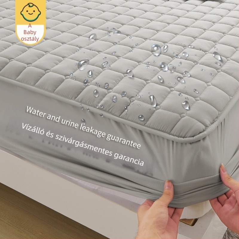 A osztályú vízálló lepedő, bőrbarát vizeletvédő matracvédő, lepedőhuzat, háromrészes párnahuzat-garnitúra, nagykereskedelmi vízálló és lélegző