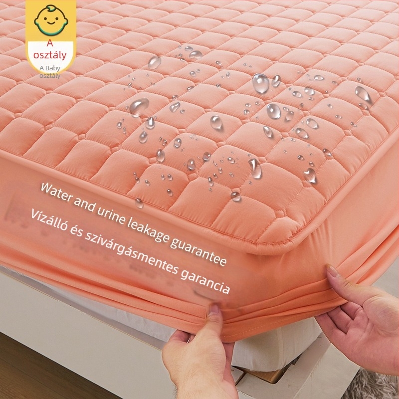 A osztályú vízálló lepedő, bőrbarát vizeletvédő matracvédő, lepedőhuzat, háromrészes párnahuzat-garnitúra, nagykereskedelmi vízálló és lélegző