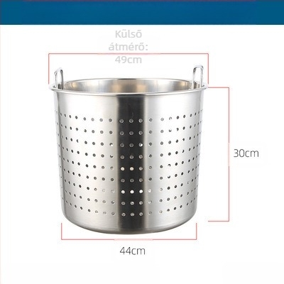 Pörkölt húshoz speciális rács, vízálló rács, tésztafőző, gőzölőrács, rozsdamentes acél gőzölő, gőztároló, pasztaálló edény, levesvödör, háló