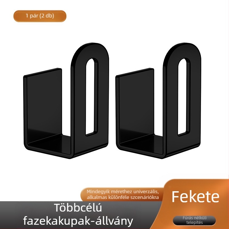 Ütésmentes edénytakaró-tartó, konyhai tárolóállvány, falra szerelhető vágódeszka, vágódeszka, többfunkciós fali tároló műtárgytartó