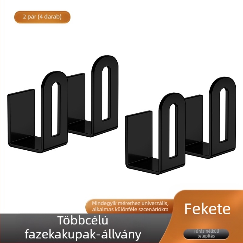 Ütésmentes edénytakaró-tartó, konyhai tárolóállvány, falra szerelhető vágódeszka, vágódeszka, többfunkciós fali tároló műtárgytartó