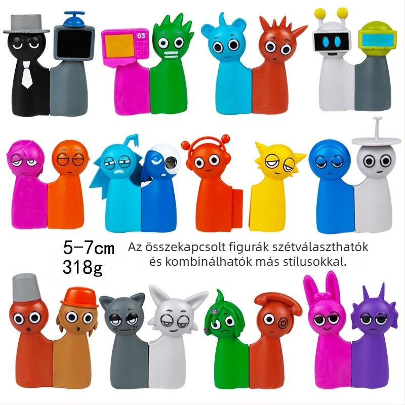 Határokon átnyúló új termék ritmus kézzel készített irodai Deller Simon Jiewen zenei játék perifériás modell díszek