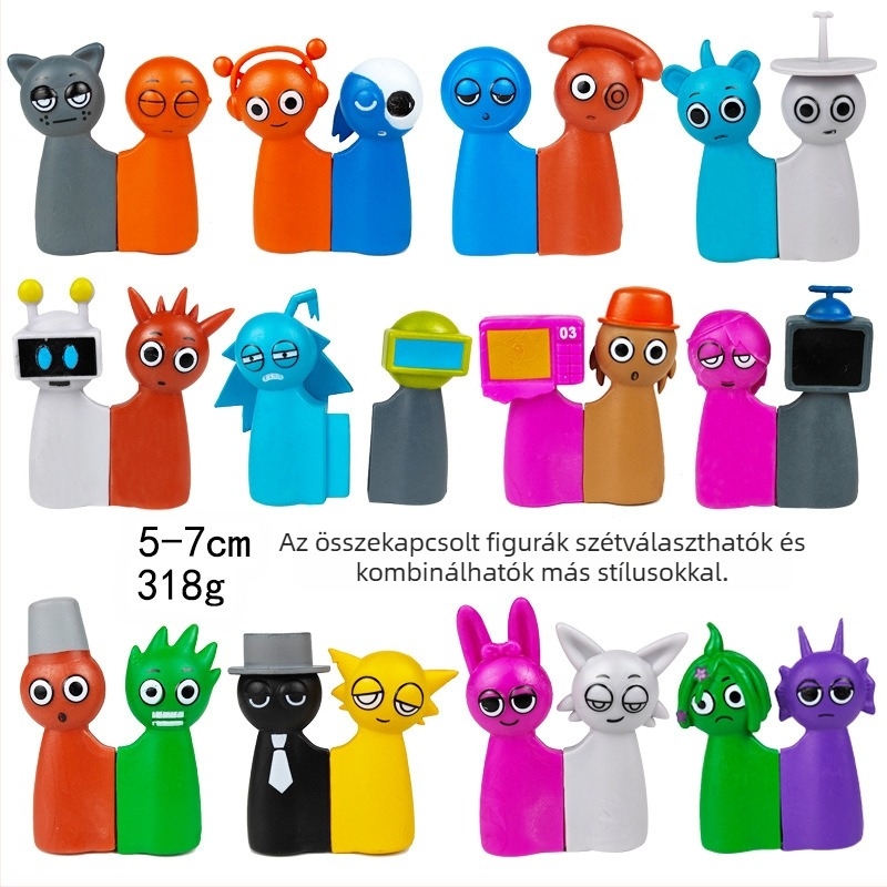 Határokon átnyúló új termék ritmus kézzel készített irodai Deller Simon Jiewen zenei játék perifériás modell díszek