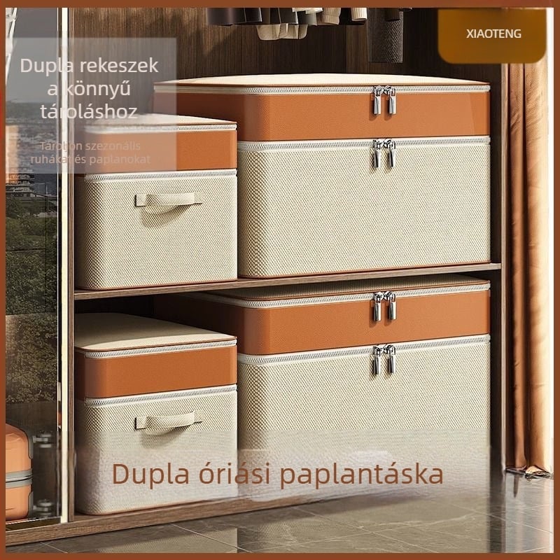 Eladó Big Mac otthoni tárolótáska Oxford szövetből készült paplantároló befejező táska ruhatakaró tárolótáska nagykereskedelemben