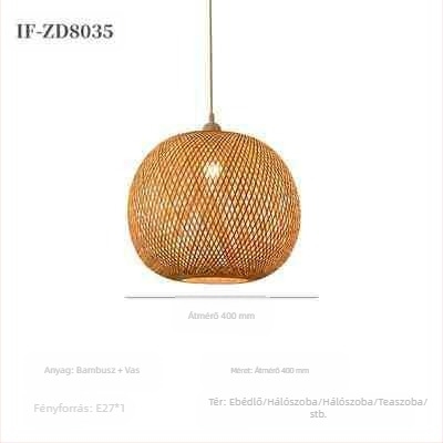 Kínai stílusú bambusz csillár Wabi-Sabi stílusú panzió lépcsőház Teaszoba Japán étterem Hot Pot étterem Zen kombinációs lámpák