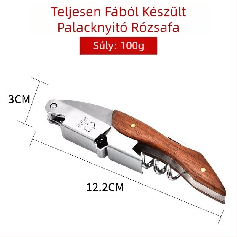 Gyártó multifunkcionális üvegnyitó kreatív sör bor rozsdamentes acél vörösbor üvegnyitó borkés spot nagykereskedelem