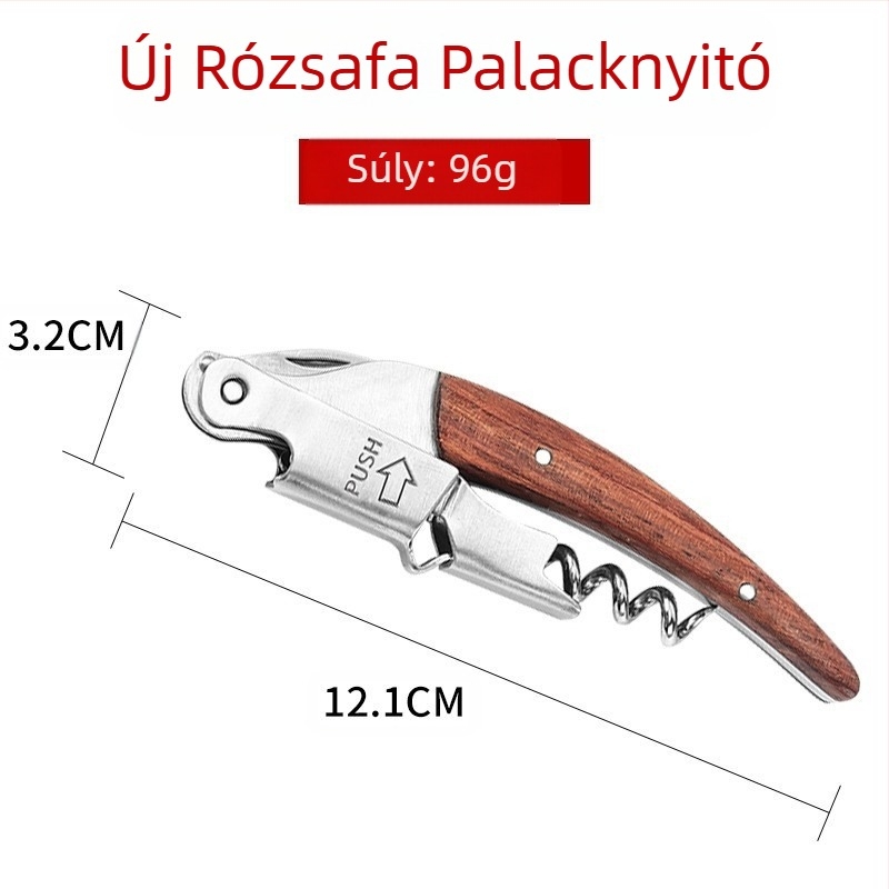 Gyártó multifunkcionális üvegnyitó kreatív sör bor rozsdamentes acél vörösbor üvegnyitó borkés spot nagykereskedelem