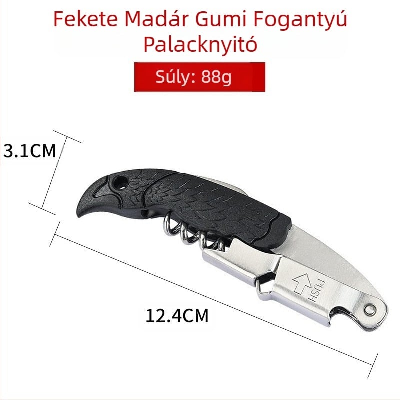 Gyártó multifunkcionális üvegnyitó kreatív sör bor rozsdamentes acél vörösbor üvegnyitó borkés spot nagykereskedelem