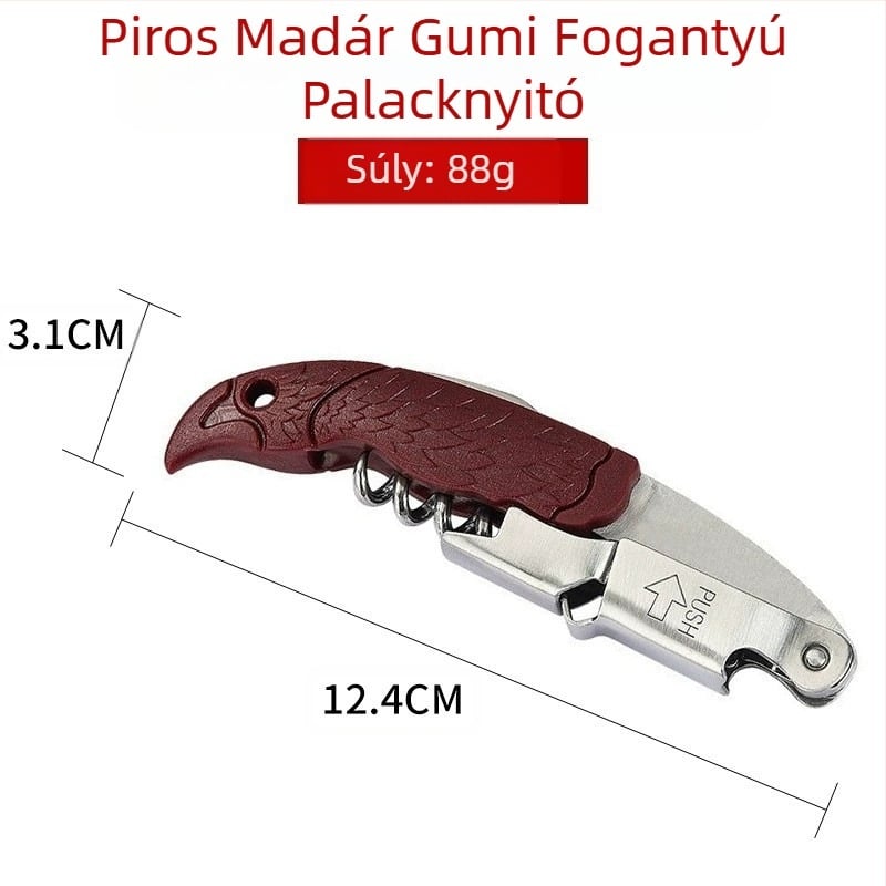 Gyártó multifunkcionális üvegnyitó kreatív sör bor rozsdamentes acél vörösbor üvegnyitó borkés spot nagykereskedelem