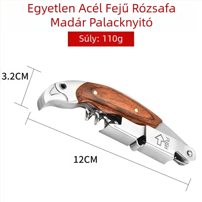 Gyártó multifunkcionális üvegnyitó kreatív sör bor rozsdamentes acél vörösbor üvegnyitó borkés spot nagykereskedelem