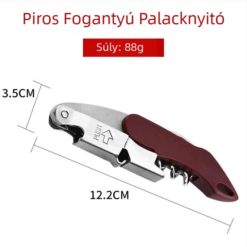 Gyártó multifunkcionális üvegnyitó kreatív sör bor rozsdamentes acél vörösbor üvegnyitó borkés spot nagykereskedelem
