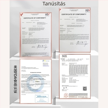 Élelmiszeripari minőségű 201 rozsdamentes acél edénykészlet vastagított 5 rétegű aljjal, dupla fogantyús levesesfazék, pörköltfazék acélfedővel Kv-1086, nagykereskedelem a gyártótól