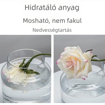 Virág automatikus nyitás és záródás hidratáló fotózás hotelszoba tévészekrény fotó kellékek otthon új kínai stílus