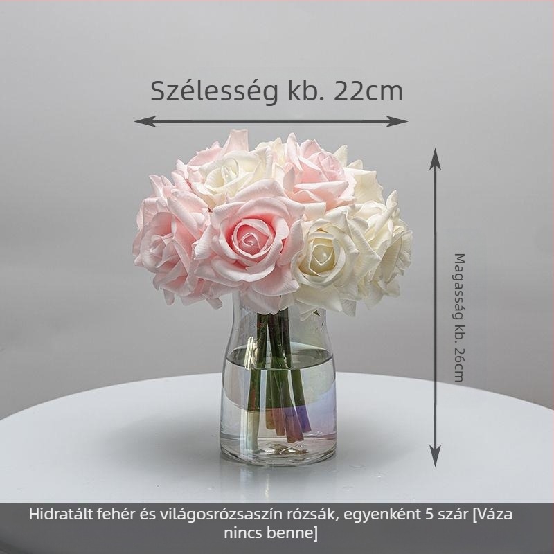 Virág automatikus nyitás és záródás hidratáló fotózás hotelszoba tévészekrény fotó kellékek otthon új kínai stílus