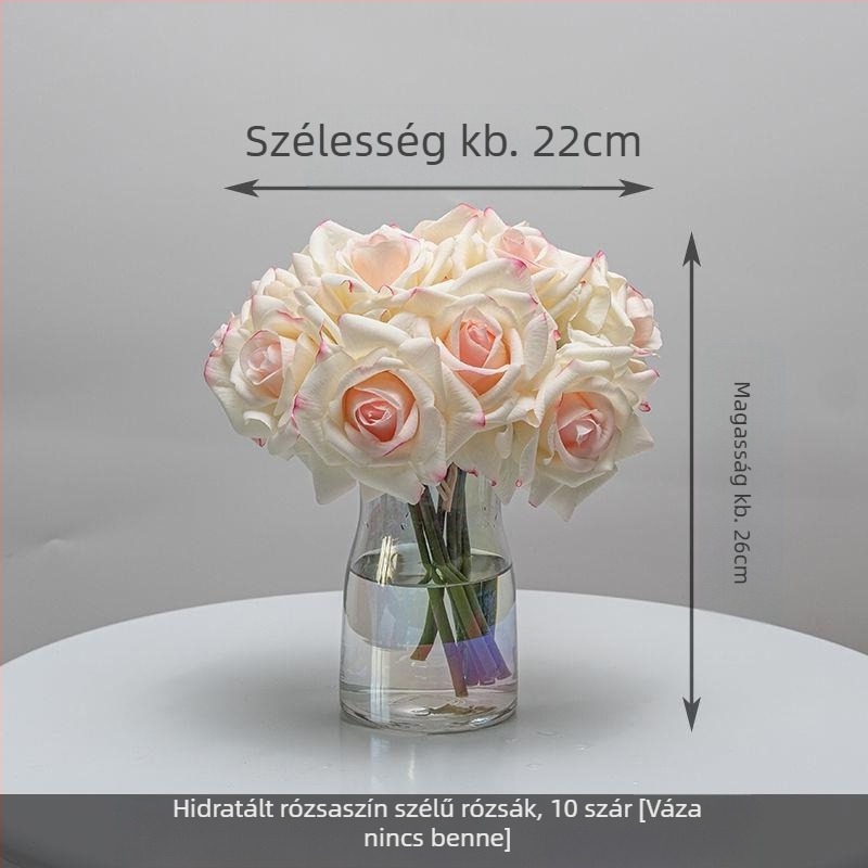 Virág automatikus nyitás és záródás hidratáló fotózás hotelszoba tévészekrény fotó kellékek otthon új kínai stílus