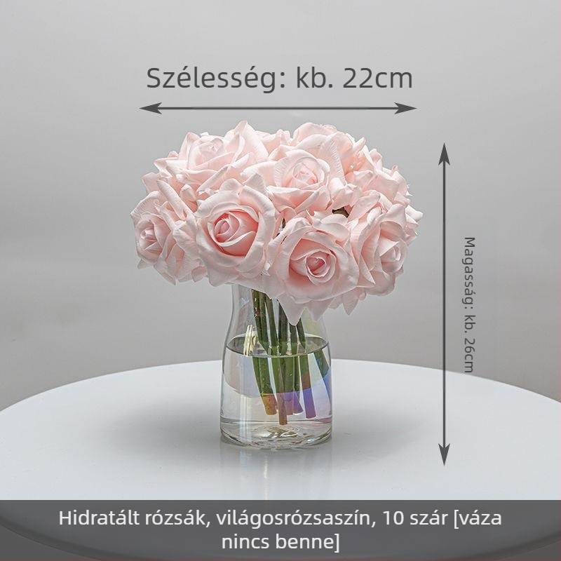 Virág automatikus nyitás és záródás hidratáló fotózás hotelszoba tévészekrény fotó kellékek otthon új kínai stílus