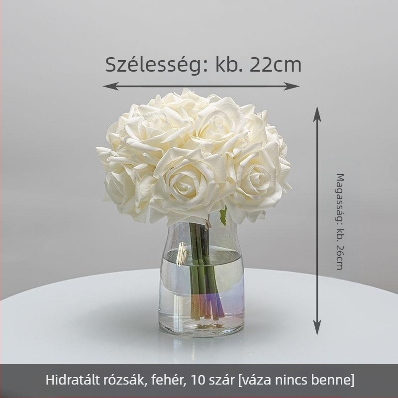 Virág automatikus nyitás és záródás hidratáló fotózás hotelszoba tévészekrény fotó kellékek otthon új kínai stílus