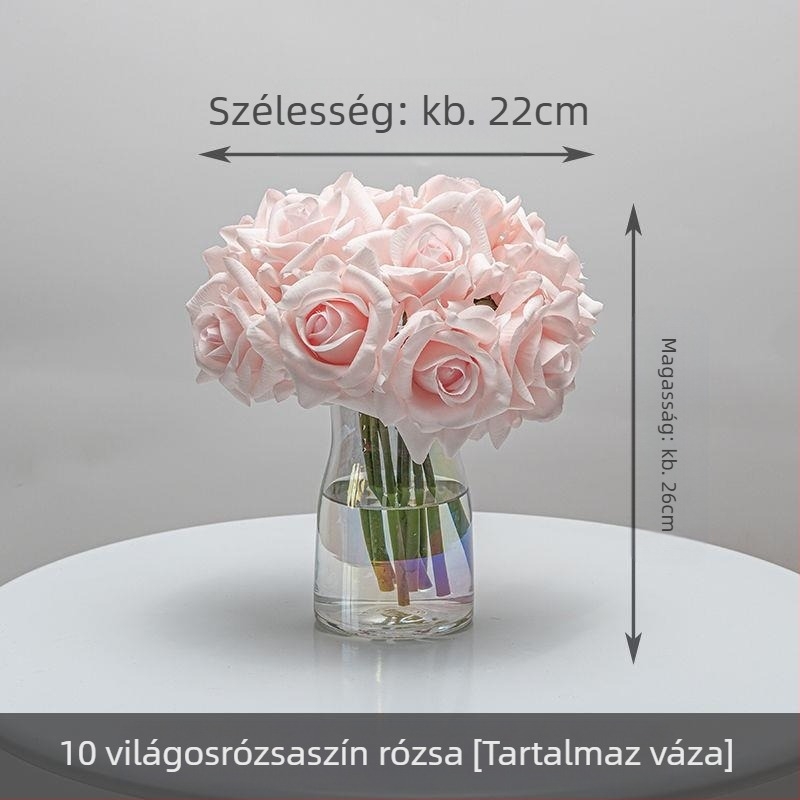 Virág automatikus nyitás és záródás hidratáló fotózás hotelszoba tévészekrény fotó kellékek otthon új kínai stílus