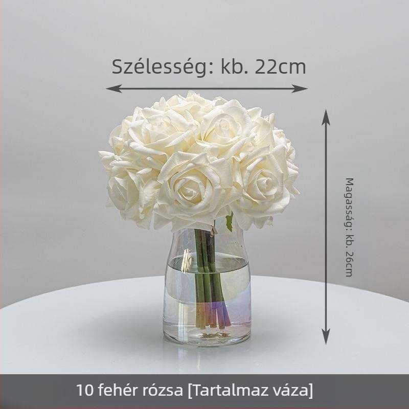 Virág automatikus nyitás és záródás hidratáló fotózás hotelszoba tévészekrény fotó kellékek otthon új kínai stílus